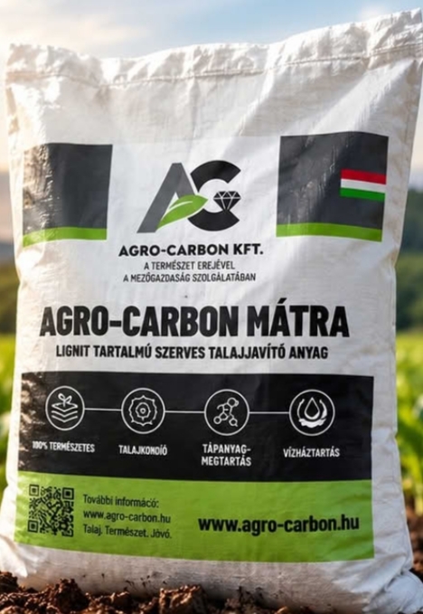 Talajjavító lignit 20 kg-os zsákban